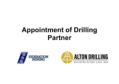 Appointment of Drilling Partner for Snowy River Mine